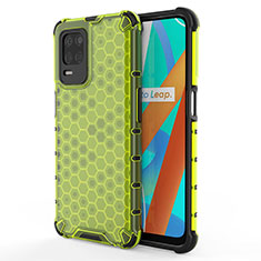 Carcasa Bumper Funda Silicona Transparente 360 Grados AM3 para Realme Q3i 5G Verde