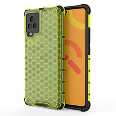 Carcasa Bumper Funda Silicona Transparente 360 Grados AM3 para Vivo iQOO 7 Legend 5G Verde