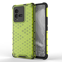 Carcasa Bumper Funda Silicona Transparente 360 Grados AM3 para Vivo iQOO 9T 5G Verde