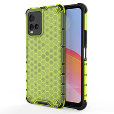 Carcasa Bumper Funda Silicona Transparente 360 Grados AM3 para Vivo Y32 4G Verde