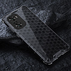 Carcasa Bumper Funda Silicona Transparente 360 Grados AM3 para Xiaomi Mi 11X Pro 5G Negro