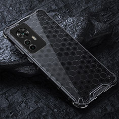 Carcasa Bumper Funda Silicona Transparente 360 Grados AM3 para Xiaomi Mi 12T Pro 5G Negro