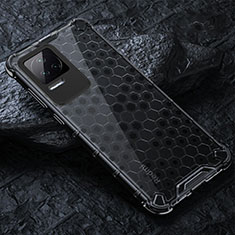 Carcasa Bumper Funda Silicona Transparente 360 Grados AM3 para Xiaomi Poco F4 5G Negro