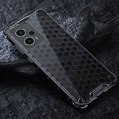 Carcasa Bumper Funda Silicona Transparente 360 Grados AM3 para Xiaomi Redmi K50i 5G Negro