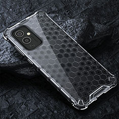 Carcasa Bumper Funda Silicona Transparente 360 Grados AM4 para OnePlus 9 5G Gris