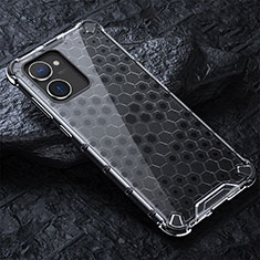 Carcasa Bumper Funda Silicona Transparente 360 Grados AM4 para Realme 10S 5G Gris