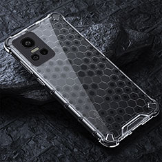 Carcasa Bumper Funda Silicona Transparente 360 Grados AM4 para Realme GT Neo3 5G Gris