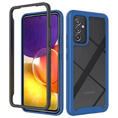 Carcasa Bumper Funda Silicona Transparente 360 Grados ZJ4 para Samsung Galaxy Quantum4 5G Azul