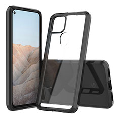 Carcasa Bumper Funda Silicona Transparente 360 Grados ZJ5 para Google Pixel 5a 5G Negro