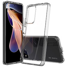 Carcasa Bumper Funda Silicona Transparente 360 Grados ZJ5 para Xiaomi Redmi Note 11 Pro+ Plus 5G Claro