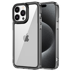 Carcasa Bumper Funda Silicona Transparente AC1 para Apple iPhone 14 Pro Max Negro