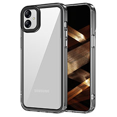 Carcasa Bumper Funda Silicona Transparente AC1 para Samsung Galaxy A04 4G Negro