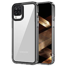 Carcasa Bumper Funda Silicona Transparente AC1 para Samsung Galaxy A12 Negro