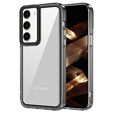 Carcasa Bumper Funda Silicona Transparente AC1 para Samsung Galaxy S22 Plus 5G Negro