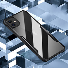 Carcasa Bumper Funda Silicona Transparente Espejo H01 para Apple iPhone 11 Negro