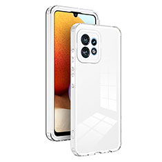 Carcasa Bumper Funda Silicona Transparente Espejo H01P para Motorola Moto X40 5G Blanco