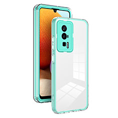 Carcasa Bumper Funda Silicona Transparente Espejo H01P para Xiaomi Redmi K60 Pro 5G Verde