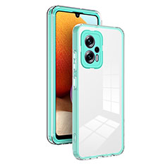 Carcasa Bumper Funda Silicona Transparente Espejo H01P para Xiaomi Redmi Note 11 Pro+ Plus 5G Verde