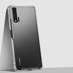 Carcasa Bumper Funda Silicona Transparente Espejo H02 para Huawei Nova 6 Claro