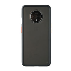 Carcasa Bumper Funda Silicona Transparente Espejo H03 para OnePlus 7T Negro