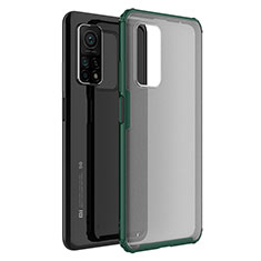 Carcasa Bumper Funda Silicona Transparente Espejo M01 para Xiaomi Mi 10T Pro 5G Verde