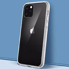 Carcasa Bumper Funda Silicona Transparente Espejo M02 para Apple iPhone 11 Pro Blanco