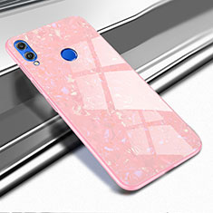 Carcasa Bumper Funda Silicona Transparente Espejo M03 para Huawei Honor V10 Lite Oro Rosa