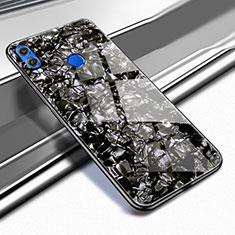 Carcasa Bumper Funda Silicona Transparente Espejo M03 para Huawei Honor View 10 Lite Negro