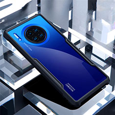 Carcasa Bumper Funda Silicona Transparente Espejo para Huawei Mate 30 Pro Negro