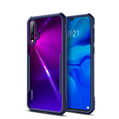 Carcasa Bumper Funda Silicona Transparente Espejo para Huawei Nova 5 Azul