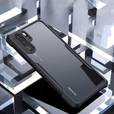Carcasa Bumper Funda Silicona Transparente Espejo para Huawei P30 Pro New Edition Negro