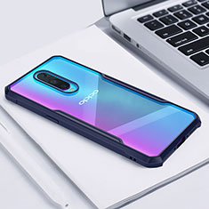 Carcasa Bumper Funda Silicona Transparente Espejo para Oppo R17 Pro Azul