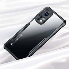 Carcasa Bumper Funda Silicona Transparente Espejo para Xiaomi Mi 10T Pro 5G Negro