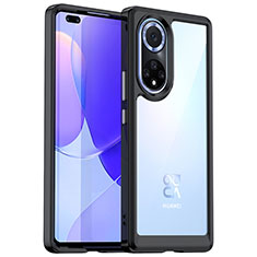 Carcasa Bumper Funda Silicona Transparente J01S para Huawei Honor 50 Pro 5G Negro