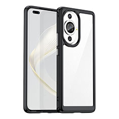 Carcasa Bumper Funda Silicona Transparente J01S para Huawei Nova 11 Ultra Negro