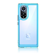 Carcasa Bumper Funda Silicona Transparente J01S para Huawei Nova 9 Azul