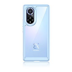 Carcasa Bumper Funda Silicona Transparente J01S para Huawei Nova 9 Azul Cielo