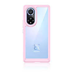 Carcasa Bumper Funda Silicona Transparente J01S para Huawei Nova 9 Rosa