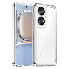 Carcasa Bumper Funda Silicona Transparente J01S para Huawei P50 Claro