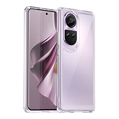 Carcasa Bumper Funda Silicona Transparente J01S para Oppo Reno10 5G Claro