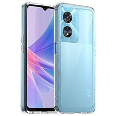 Carcasa Bumper Funda Silicona Transparente J01S para Oppo Reno8 T 5G Claro