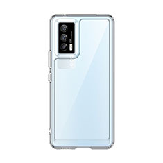 Carcasa Bumper Funda Silicona Transparente J01S para Vivo iQOO 7 India 5G Claro