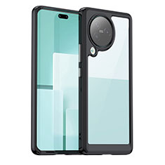 Carcasa Bumper Funda Silicona Transparente J01S para Xiaomi Civi 3 5G Negro