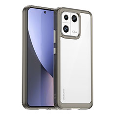 Carcasa Bumper Funda Silicona Transparente J01S para Xiaomi Mi 13 5G Gris