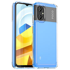 Carcasa Bumper Funda Silicona Transparente J01S para Xiaomi Poco M4 5G Claro