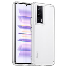 Carcasa Bumper Funda Silicona Transparente J01S para Xiaomi Redmi K60 Pro 5G Claro