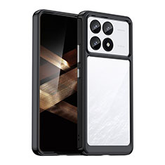 Carcasa Bumper Funda Silicona Transparente J01S para Xiaomi Redmi K70 Pro 5G Negro