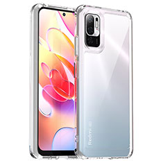 Carcasa Bumper Funda Silicona Transparente J01S para Xiaomi Redmi Note 10 5G Claro