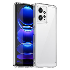 Carcasa Bumper Funda Silicona Transparente J01S para Xiaomi Redmi Note 12 4G Claro