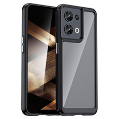 Carcasa Bumper Funda Silicona Transparente J01S para Xiaomi Redmi Note 13 5G Negro